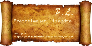 Pretzelmayer Lizandra névjegykártya